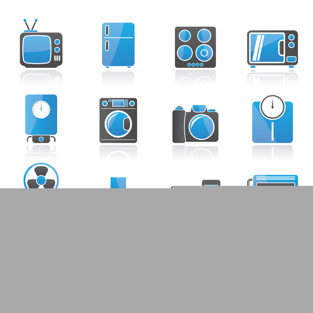 家電及電子產(chǎn)品圖標