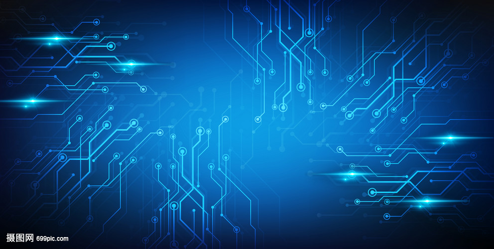 藍色電子線路科技 數字時代的神經脈絡